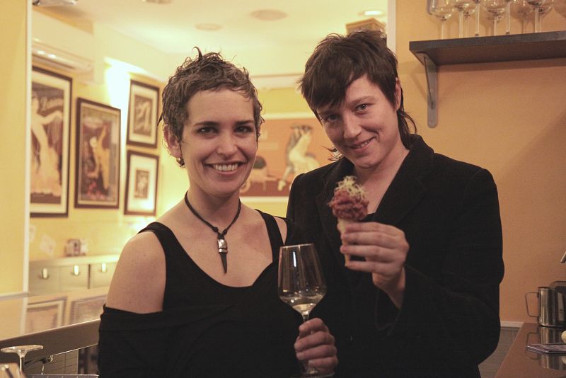 Marta Gutierrez y Rebeca Hernández, propietarias de La Berenjena.