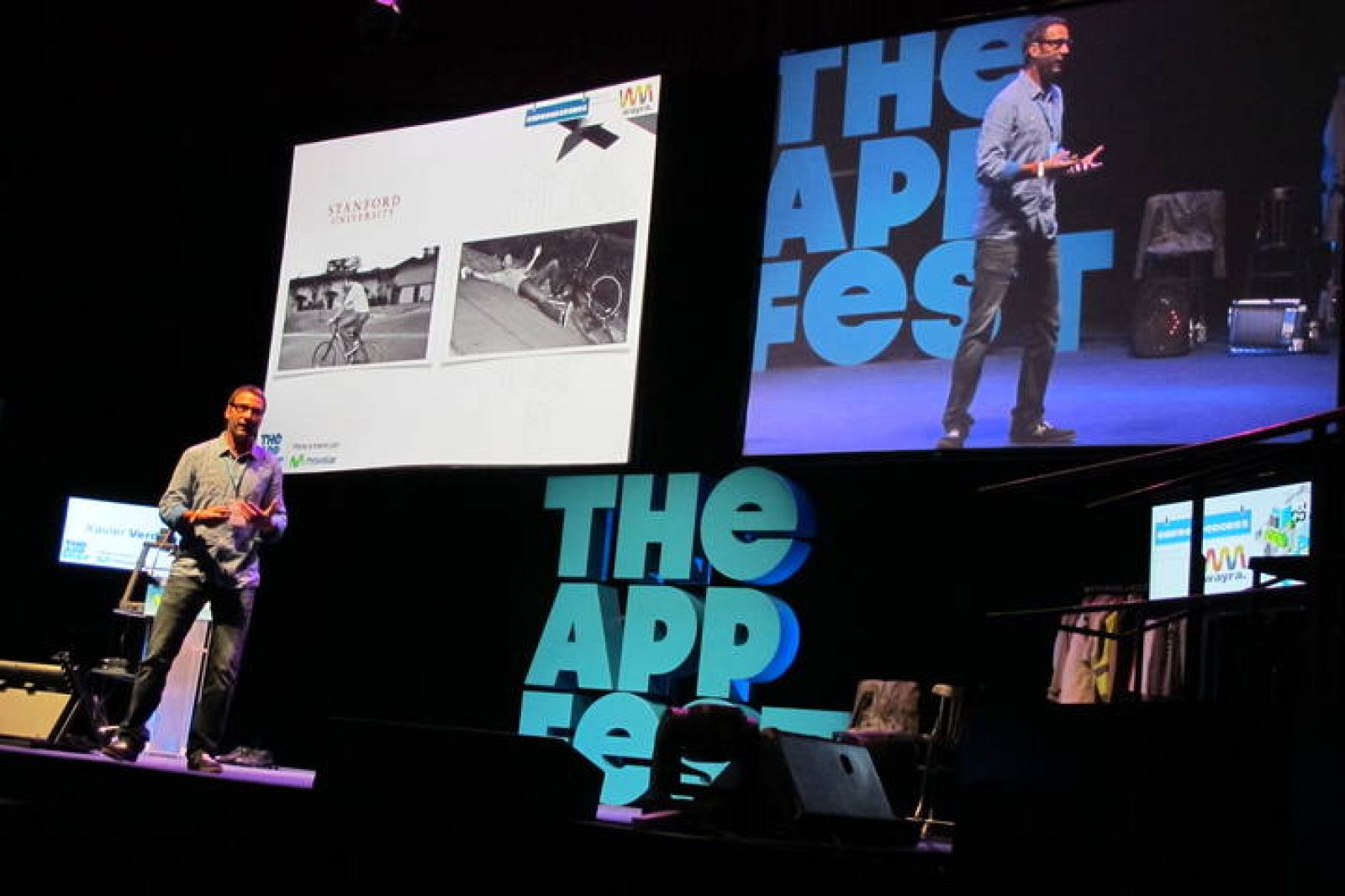 Xavier Verdaguer, fundador de Innovaley, durante su charla en The App Fest