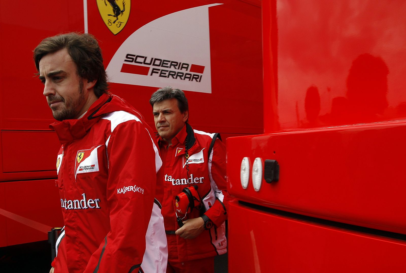 El piloto español de Ferrari, Fernando Alonso, en Mugello
