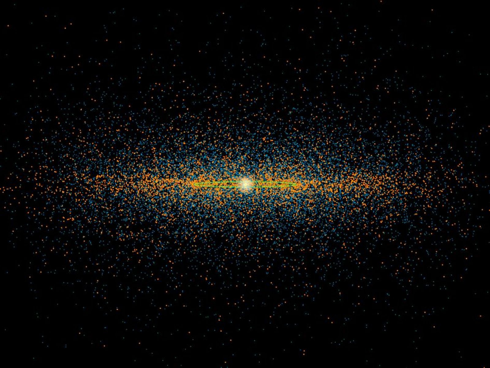 La NASA calcula que solo se han localizado entre el 20 y 30% de estos objetos