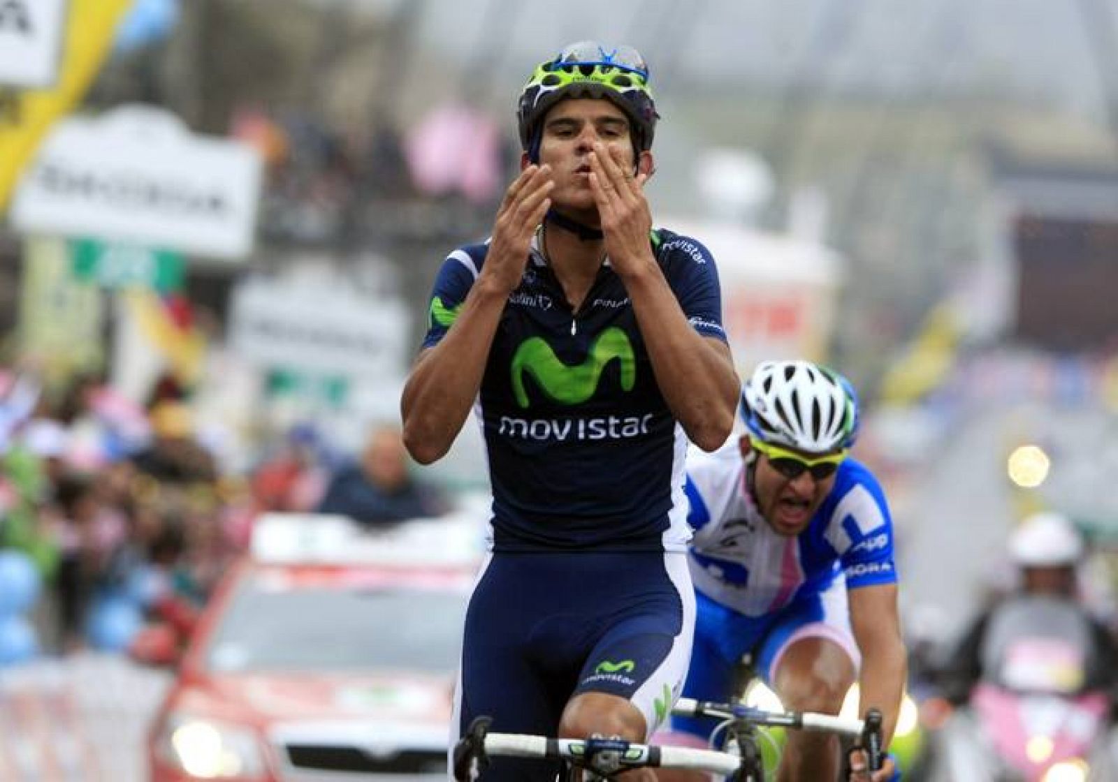 Giro de Italia Etapa 14 | El costarricense Amador gana en Cervinia y Hesjedal recupera liderato - RTVE.es