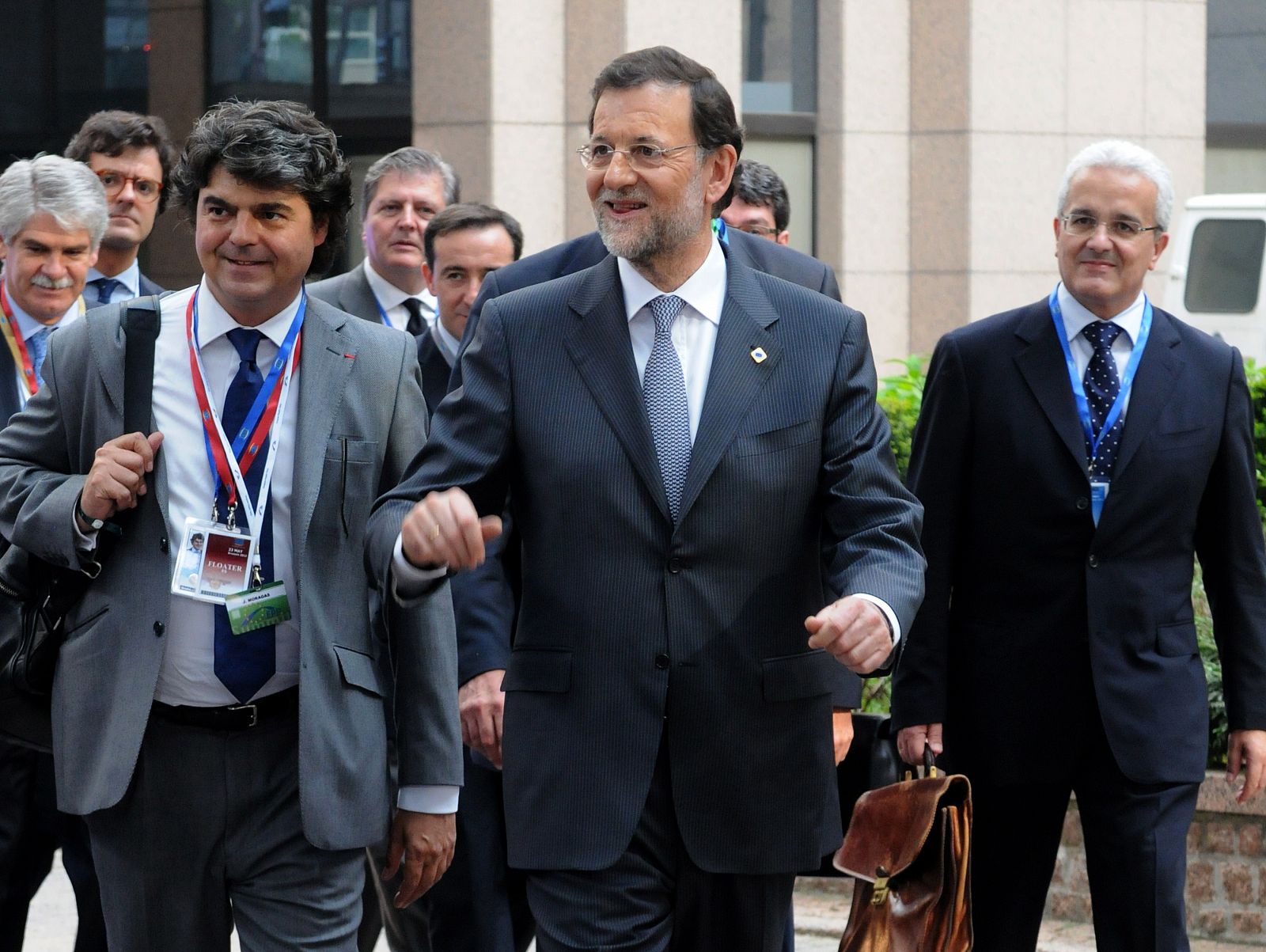 Mariano Rajoy llega a la cumbre europea del crecimiento