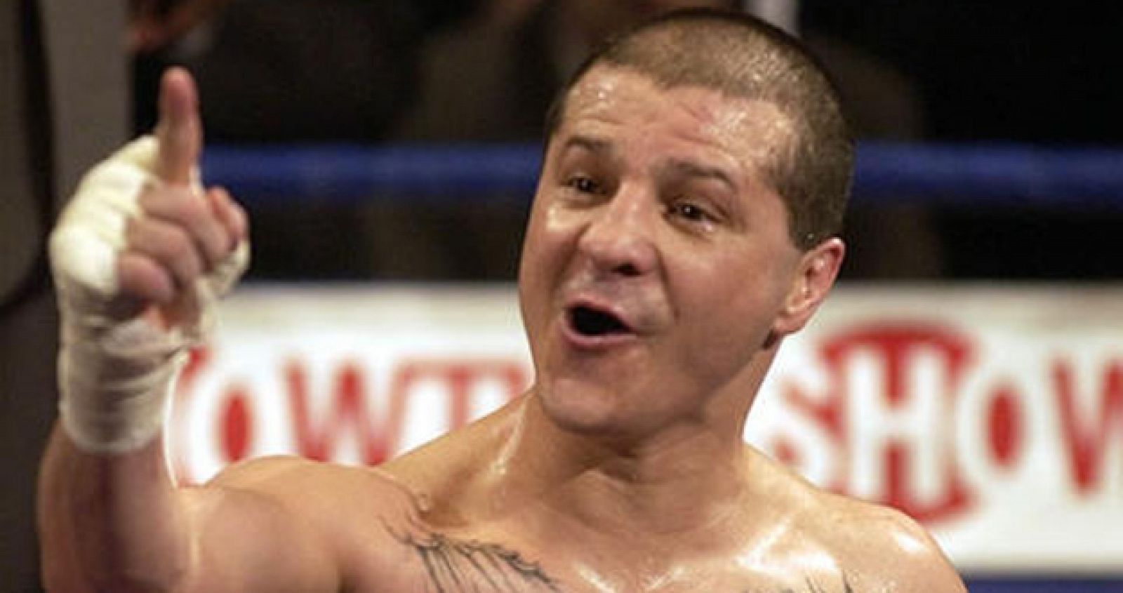 El excampeón mundial de boxeo, Johnny Tapia.