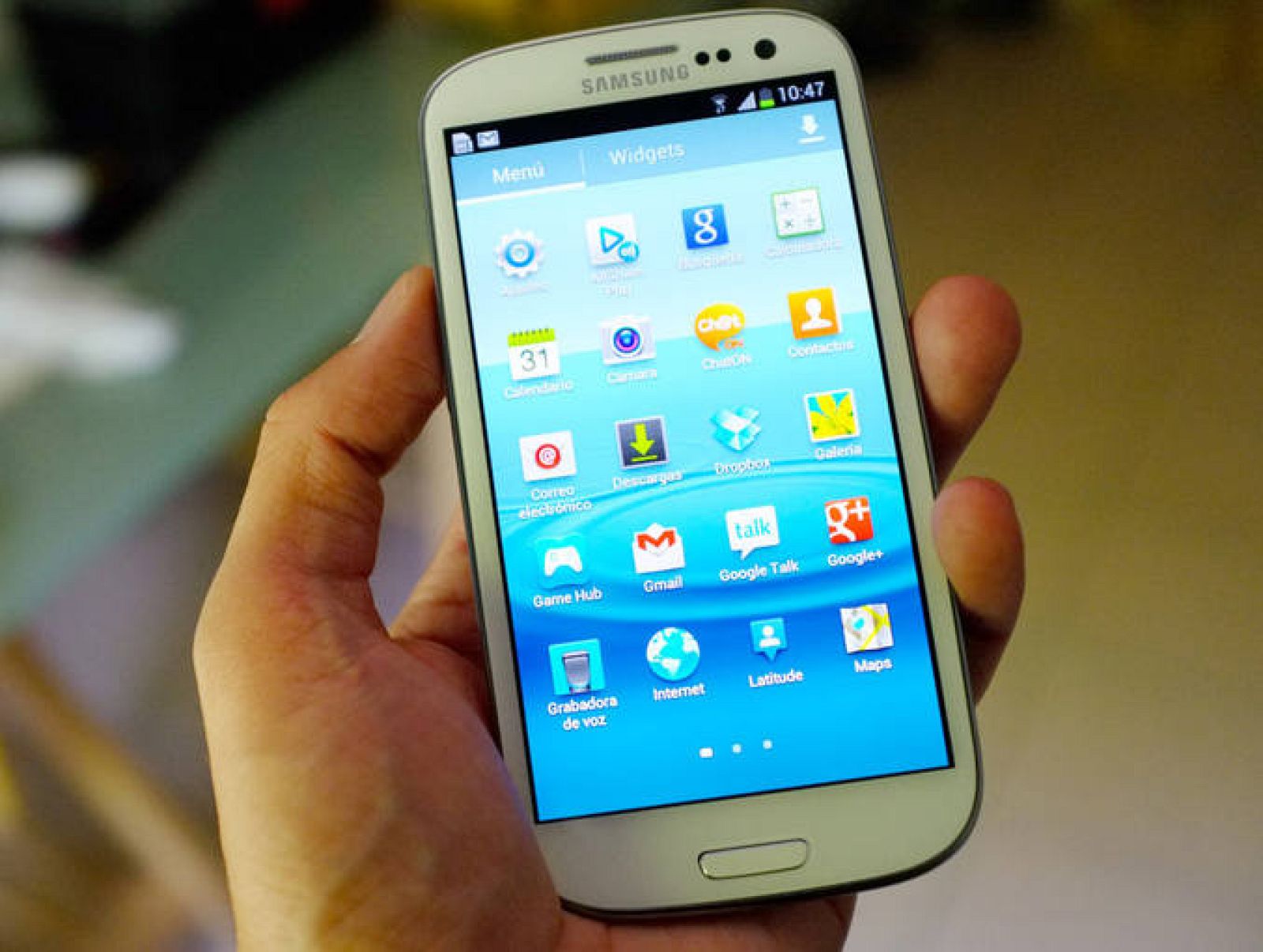  Imagen del Samsung Galaxy SIII