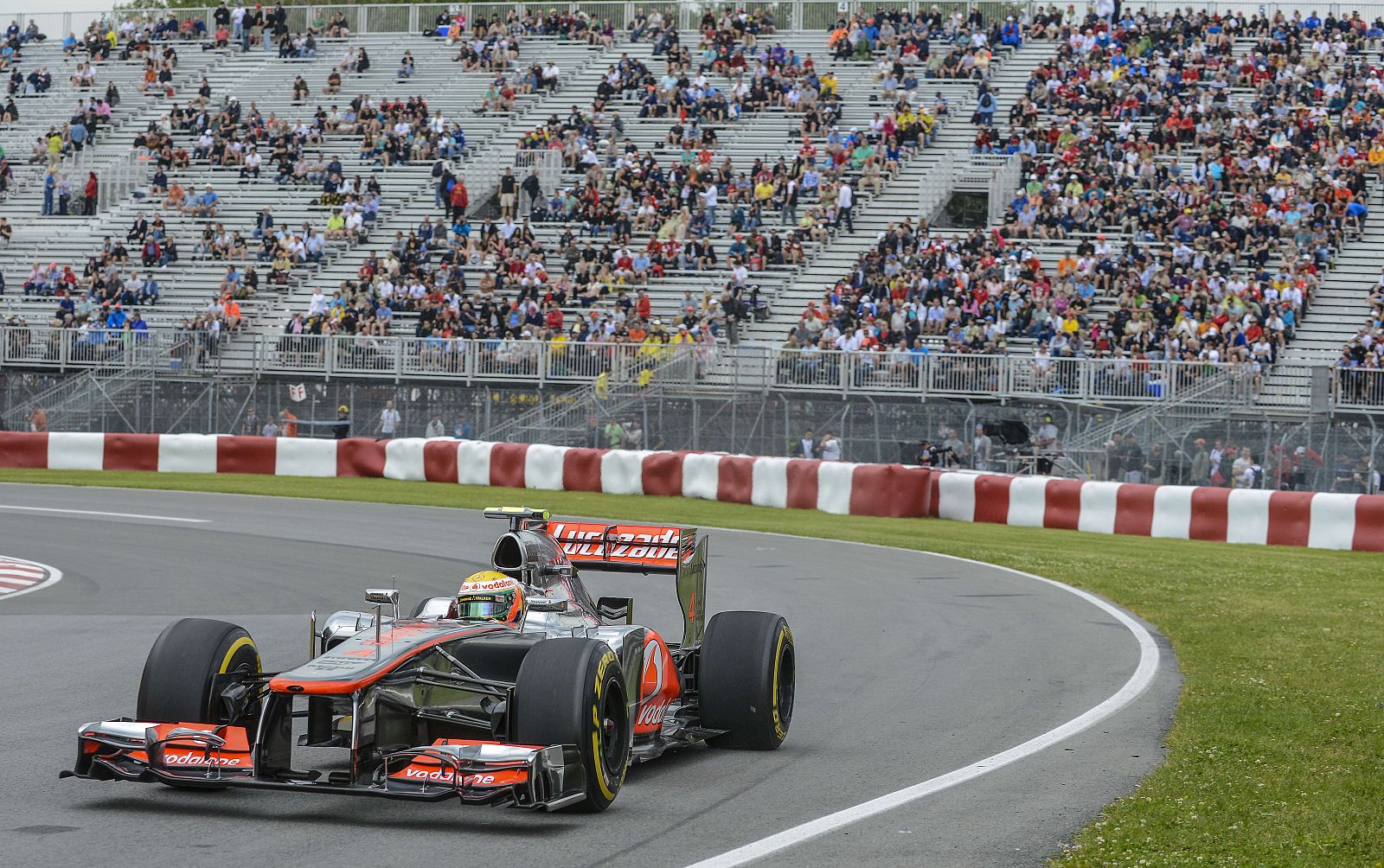 Lewis Hamilton en el Gran Premio de Canadá