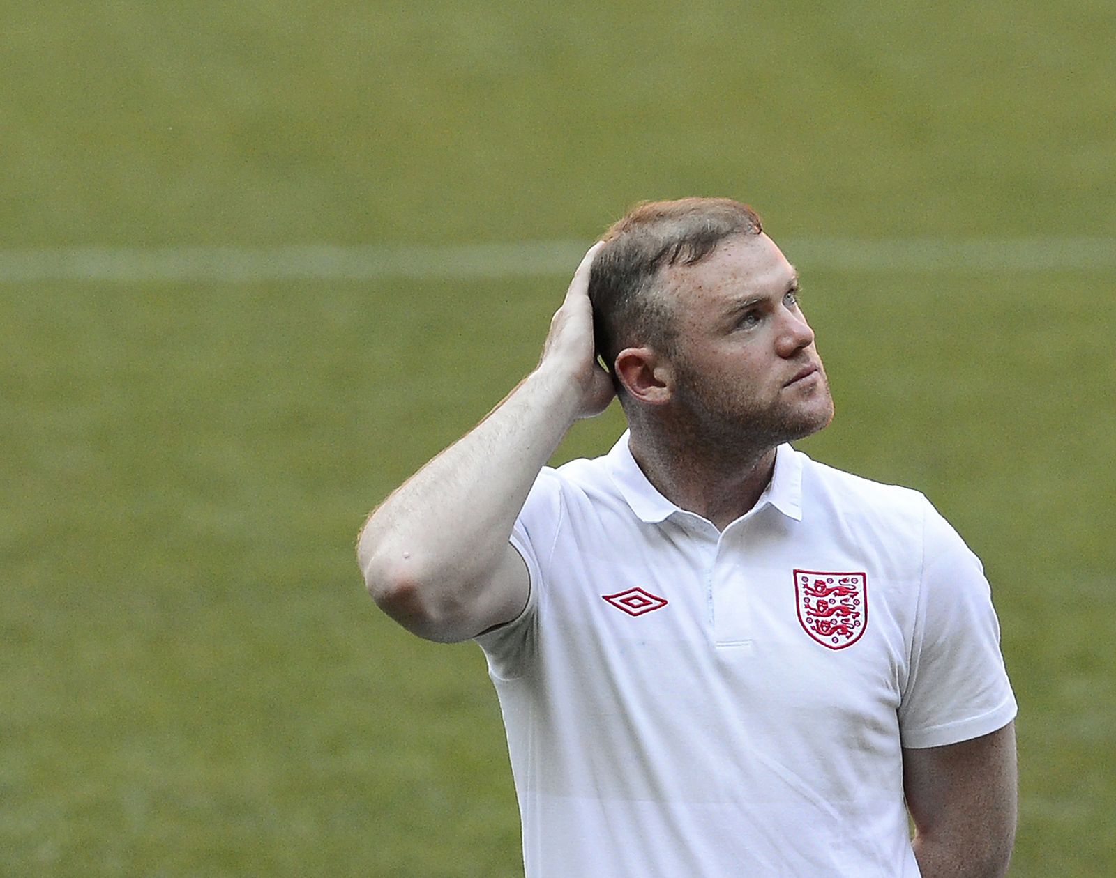 Wayne Rooney, gran novedad de la selección inglesa para el partido contra Ucrania.