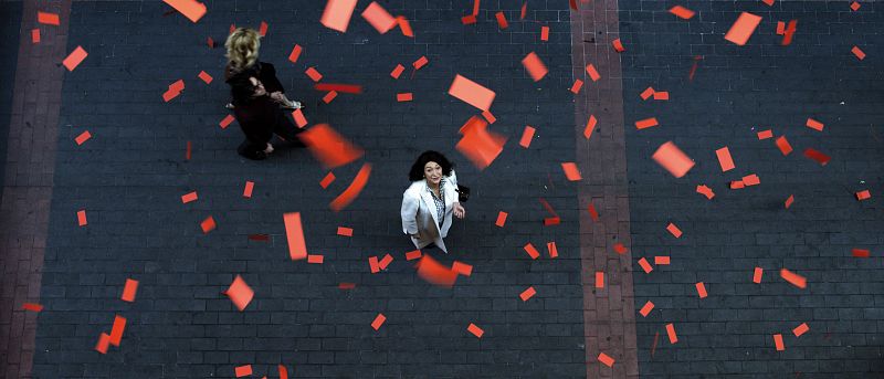 Una de las escenas finales de 'De tu ventana a la mía'