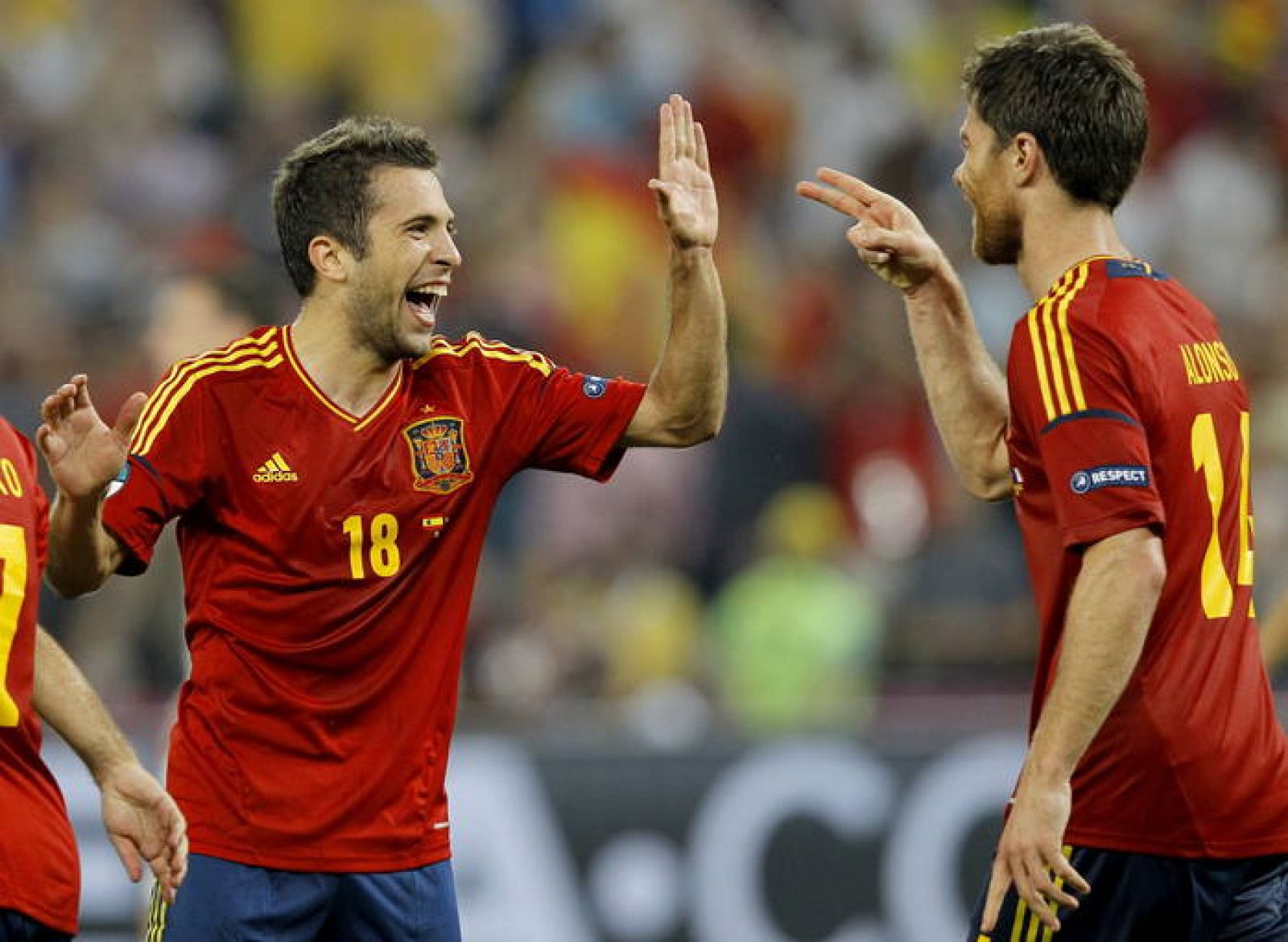 lote Principiante regalo Eurocopa 2012 | Selección española | Jordi Alba, una de las grandes  sensaciones españolas en la Eurocopa - RTVE.es