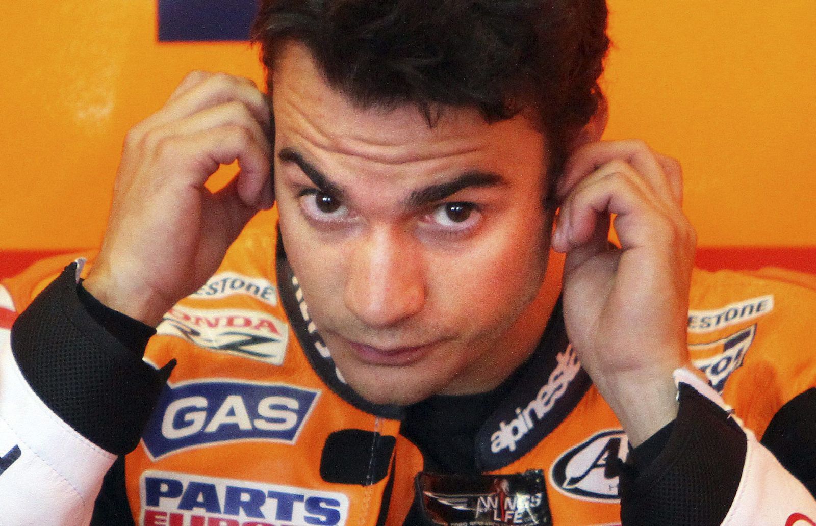 El piloto español de MotoGP, Dani Pedrosa (Honda)