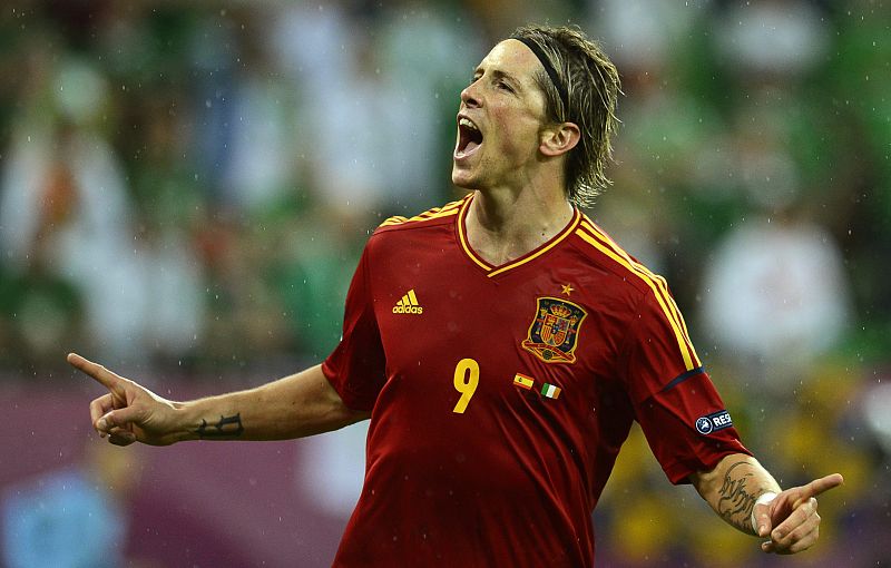 Fernando Torres en la Eurocopa