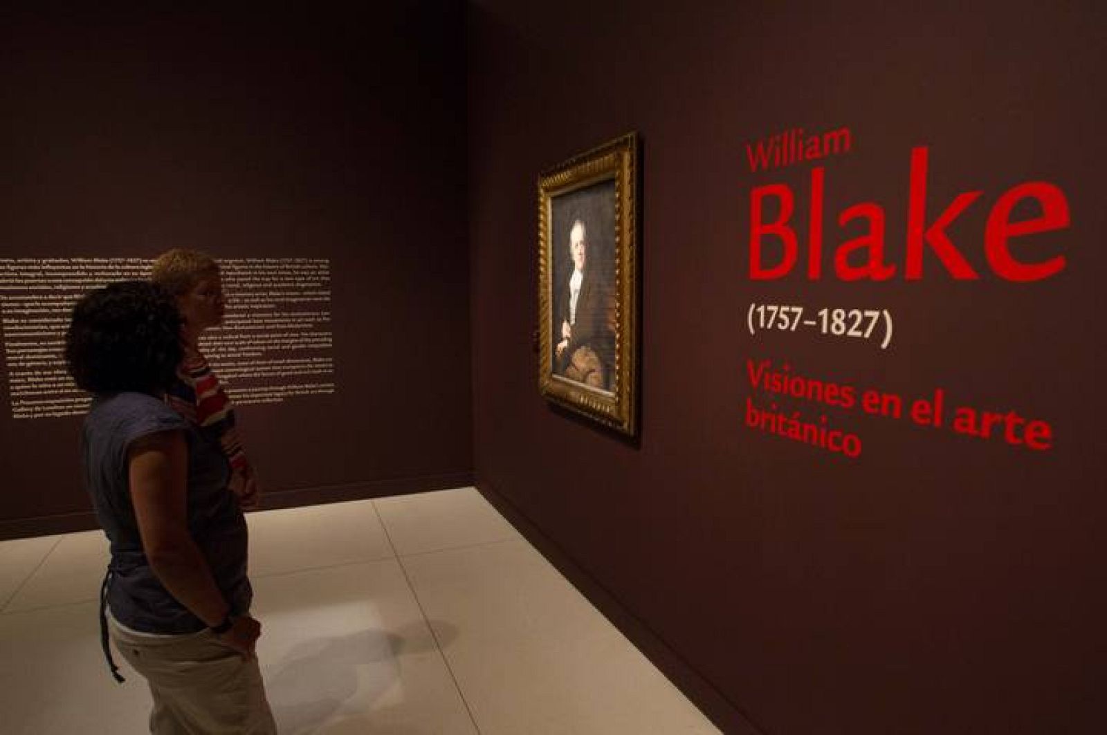  Esta gran retrospectiva aúna un total de 74 obras de Blake, entre acuarelas, grabados, dibujos y pinturas al óleo, y se complementa con una treintena de piezas de artistas posteriores influenciados por su obra.