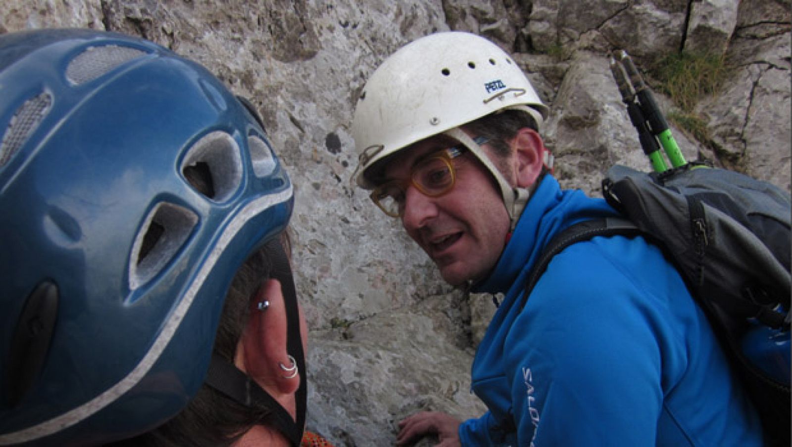 Queco Novell puja al Pedraforca, a 
