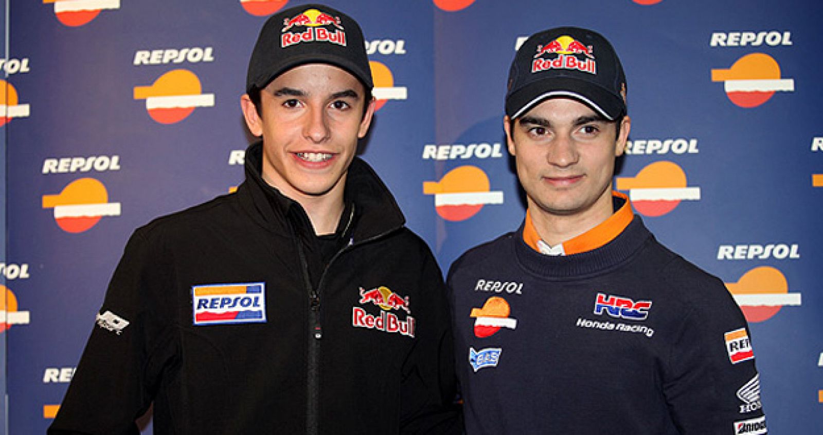 Marc Márquez y Dani Pedrosa serán compañeros en HRC en 2013.