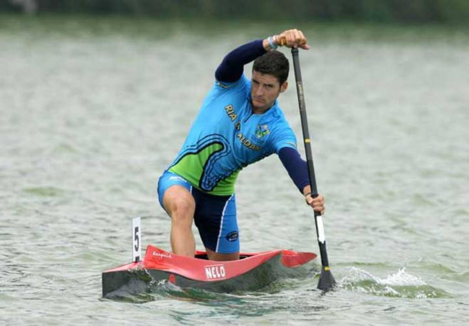 El piragüista español David Cal