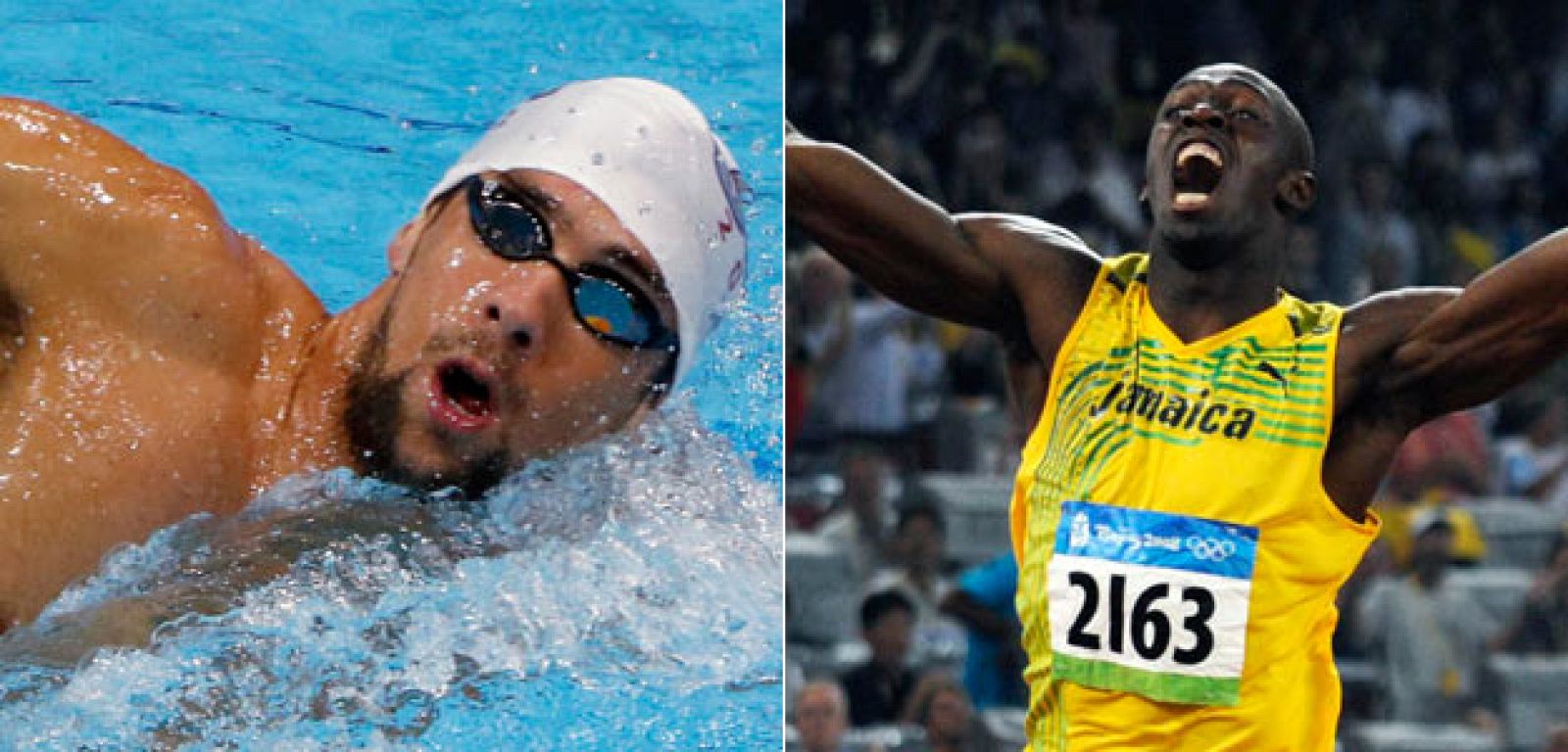 El nadador,Michael Phelps y el atleta Usain Bolt aspiran a aumentar su leyenda.