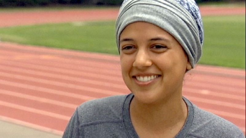 La atleta de Arabia Saudí, Sarah Attar