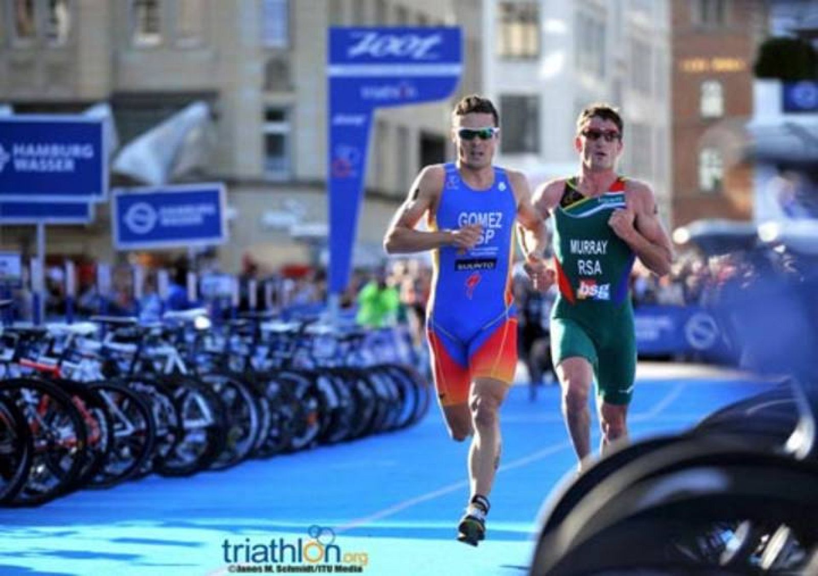 El triatleta español Javier Gómez Noya.