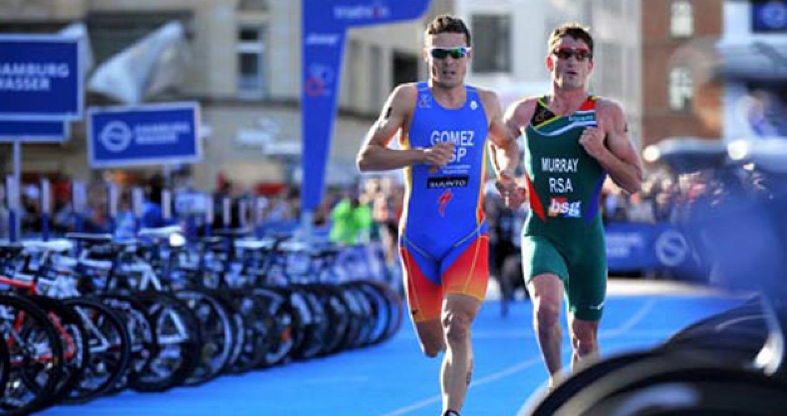 El triatleta español Javier Gómez Noya.