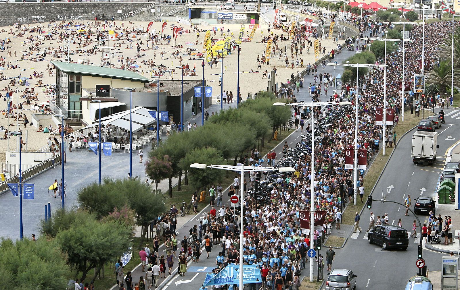 MANIFESTACIÓN A FAVOR DE LOS PRESOS DE ETA