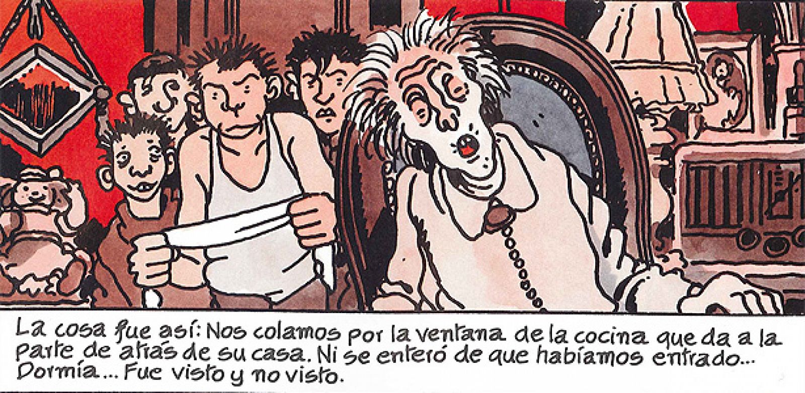 Viñeta de 'Juegos para morir', de Geo-Charles Veran y Tardi