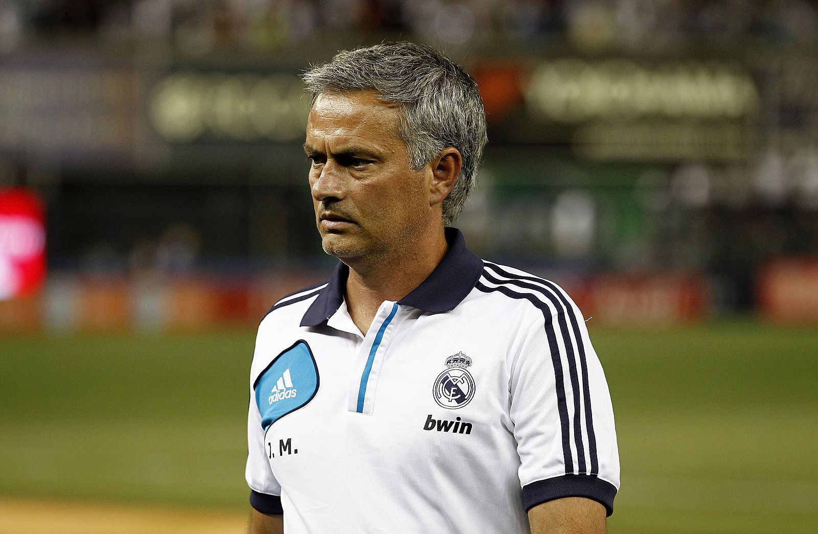 El técnico del Real Madrid, José Mourinho