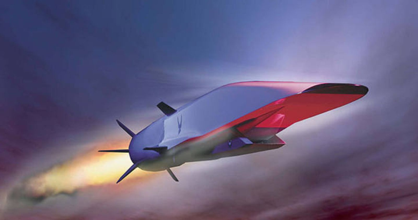  Imagen sin fecha cedida por la Fuerza Aérea estadounidense donde se ve un avión no tripulado X-51A Waverider.