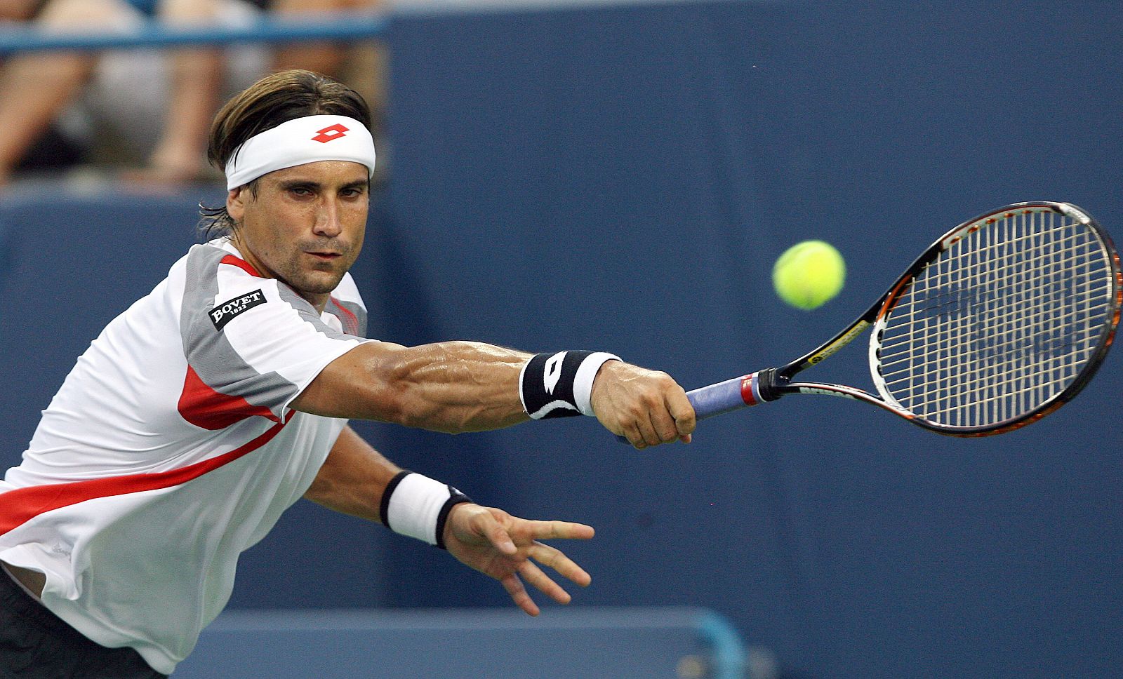 El español David Ferrer, principal opción española en el US Open tras la renuncia de Nadal.