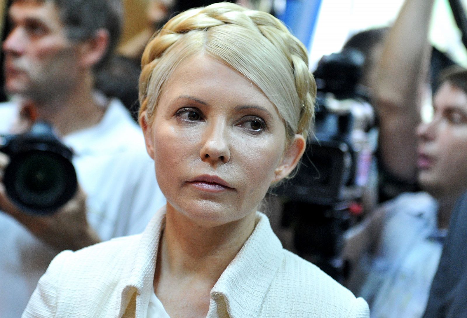 Imagen de archivo de la exprimera ministra ucraniana Yulia Tymoshenko