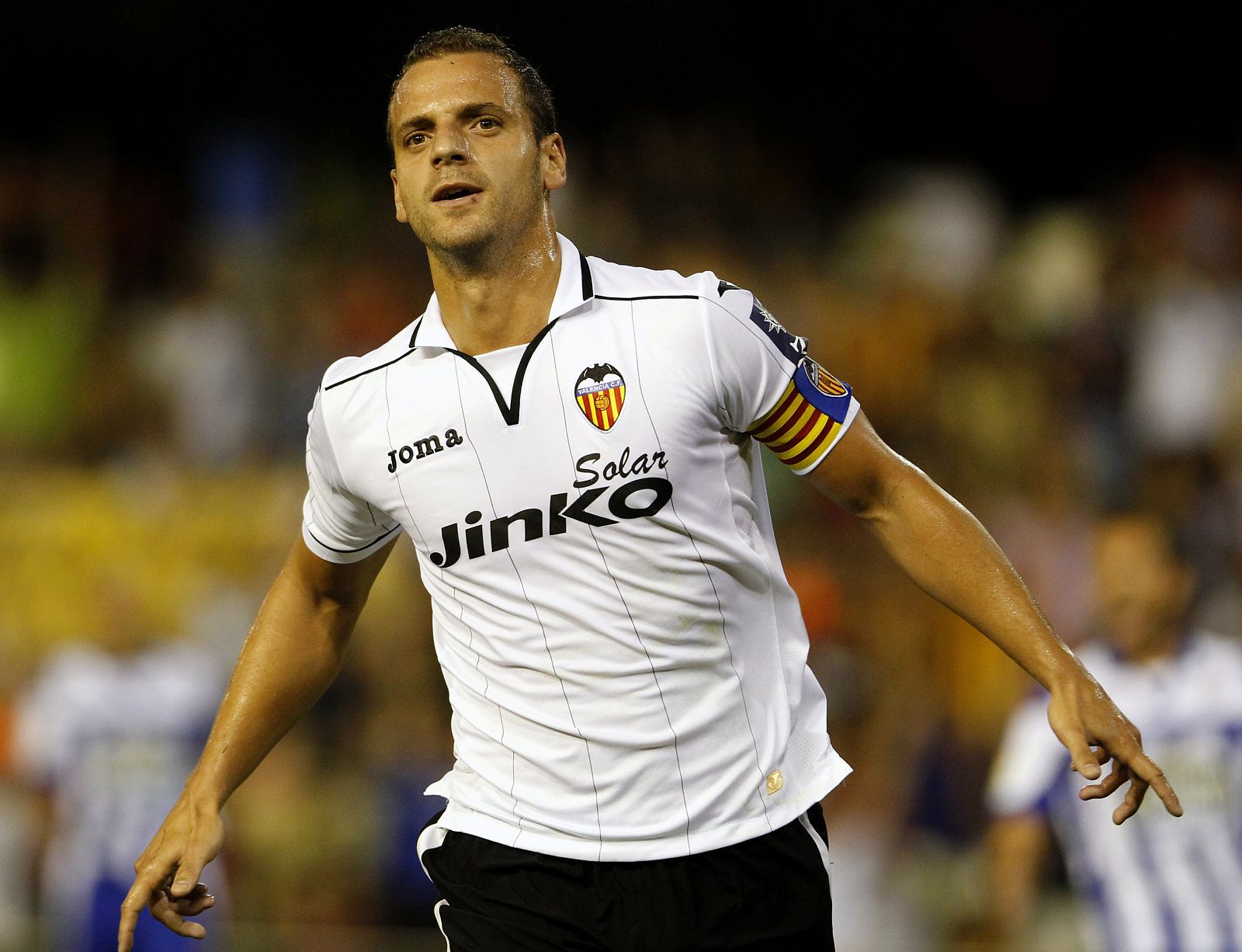 Roberto Soldado, delantero del Valencia.