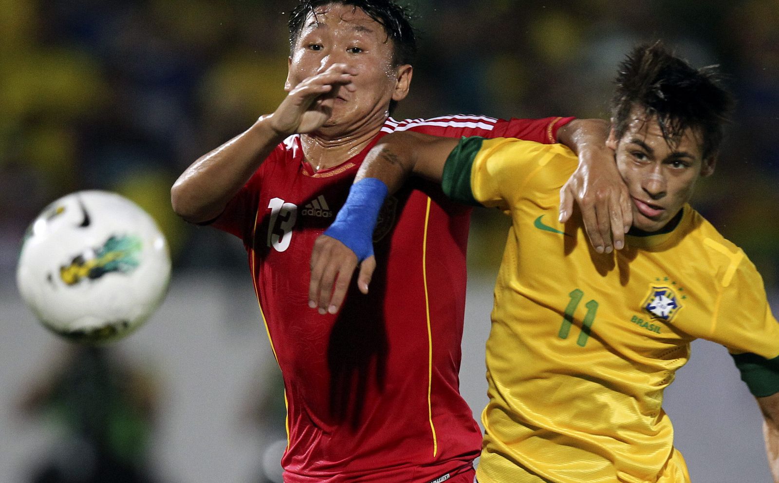 Brasil golea a China en partido amistoso, 8-0