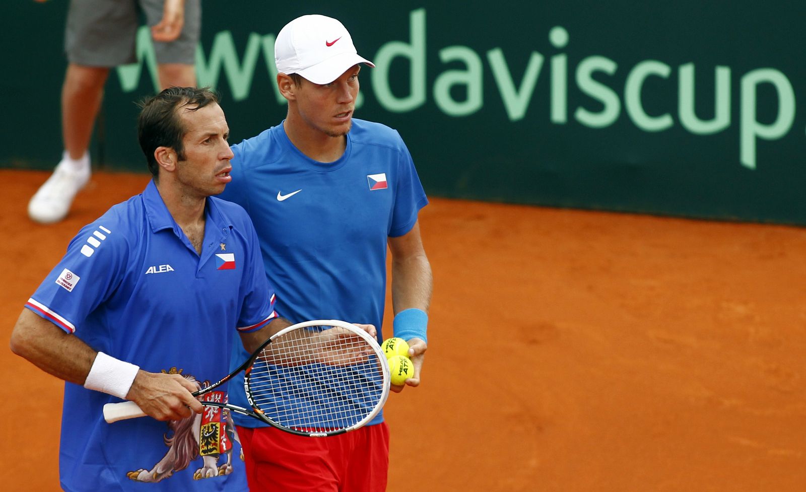 Radek Stepanek y Tomas Berdych representan el potencial y el peligro de la República Checa en la Copa Davis.