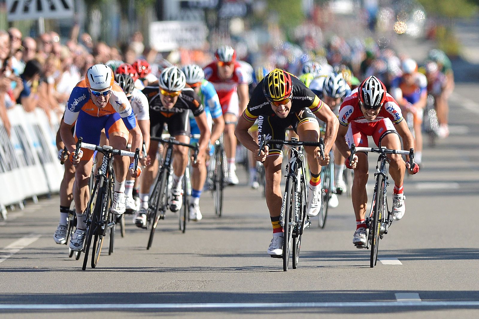 Óscar Freire, tercero en la última Paris- Bruselas