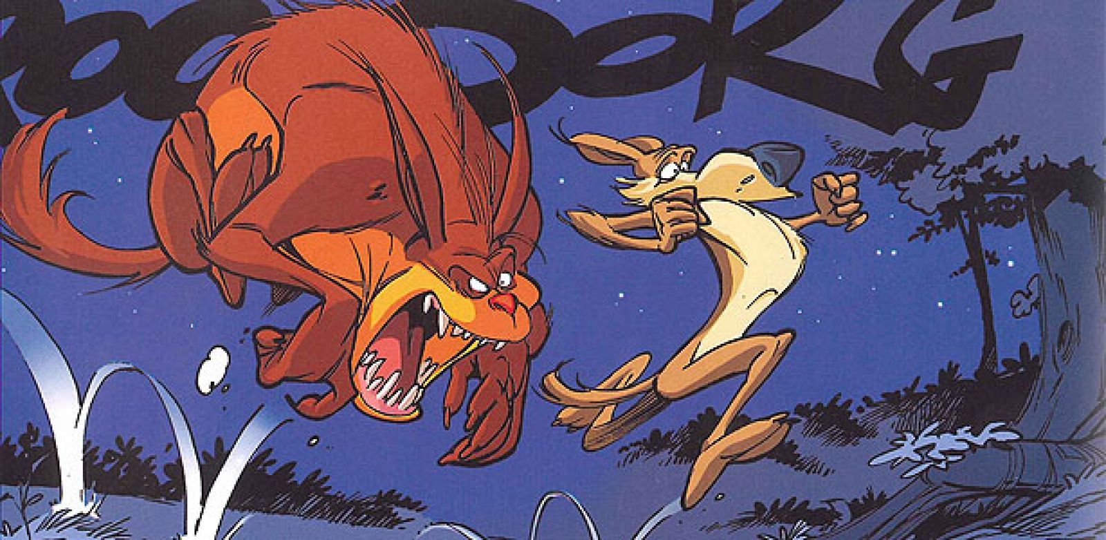 Fragmento de una viñeta de 'Walter el lobo' de José Luis Munuera