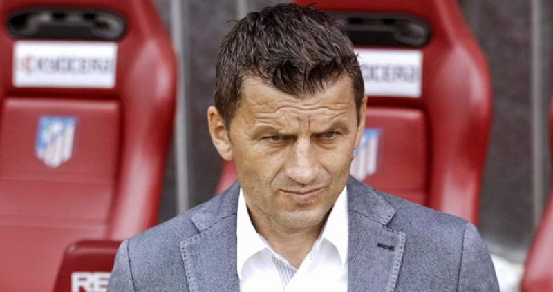 El técnico del Real Valladolid, Miroslav Djukic.