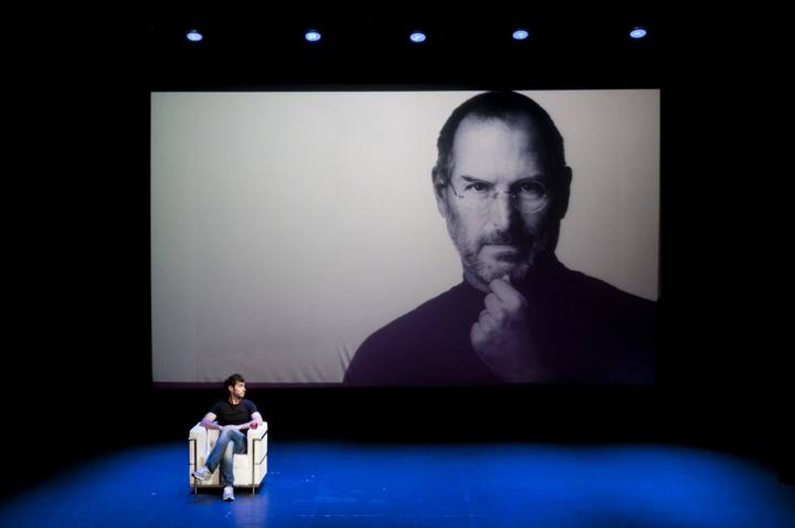  'Agonía y éxtasis de Steve Jobs' se puede ver en el Teatro Alfil hasta diciembre.