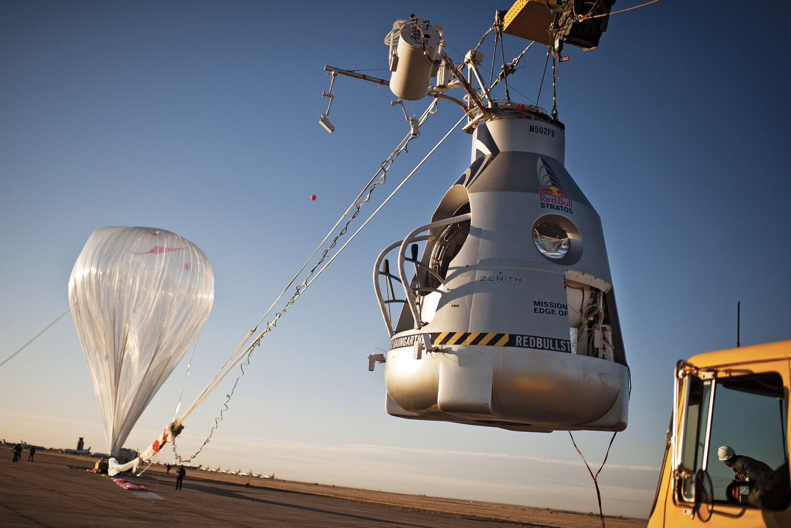 Balloon and capsule - Manned Flight One