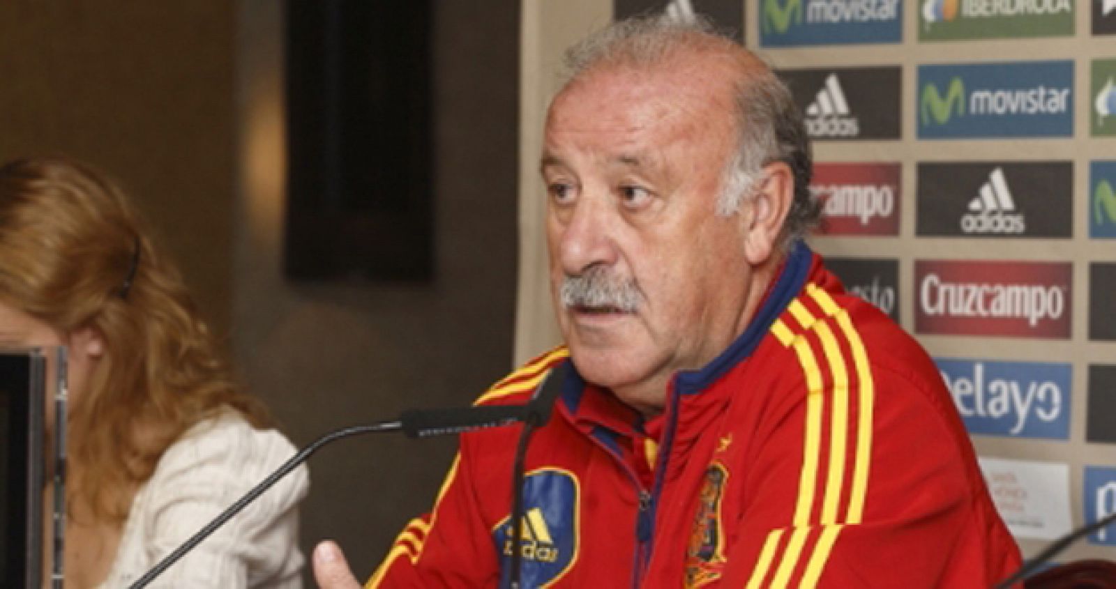 El seleccionador nacional, Vicente del Bosque.