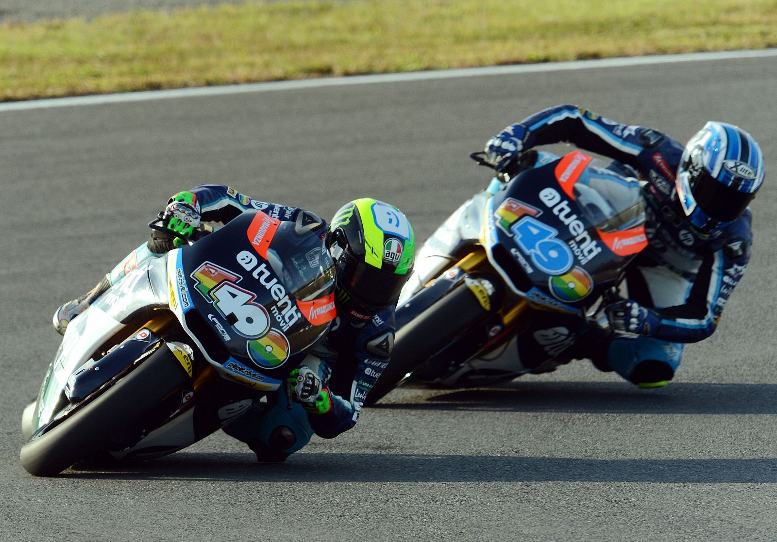 Pol Espargaró durante los entrenamientos en Motegi.