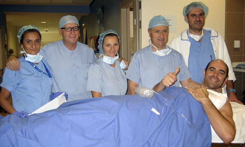 Fotografía facilitada por Prensa Balonmano Atlético de Madrid del jugador José Javier Hombrados