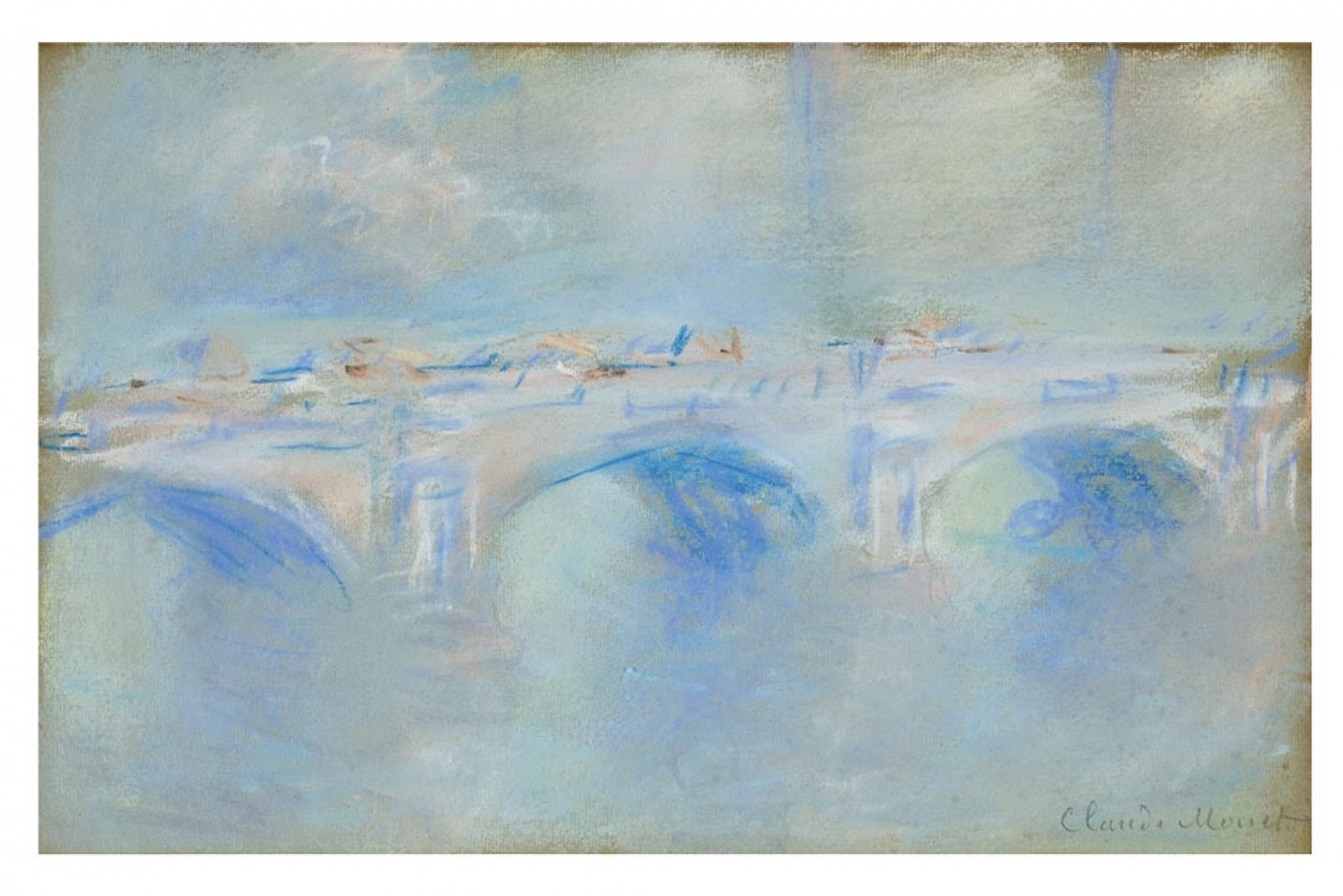 'El Puente de Waterloo, Londres', de Claude Monet.