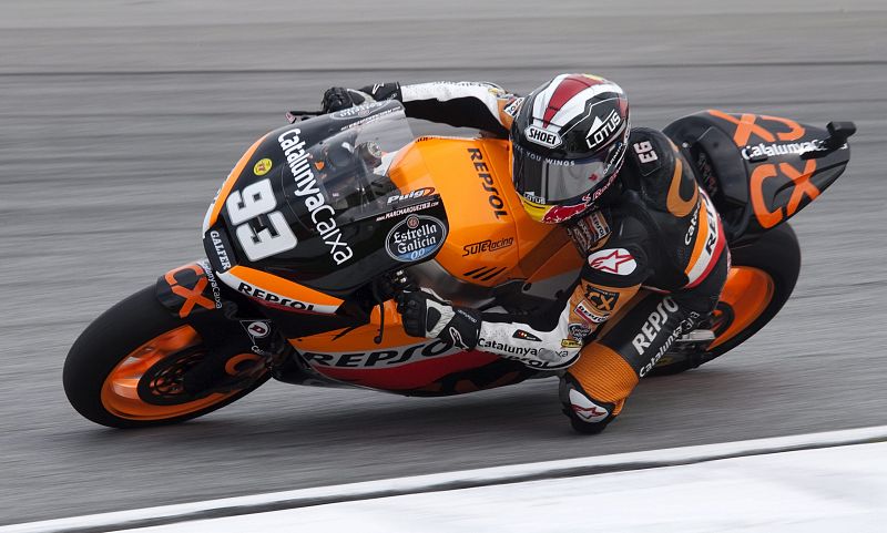 El piloto español de Moto2 Marc Márquez