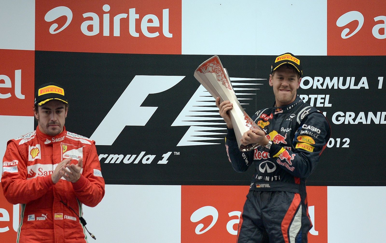Alonso, segundo en el GP de la India