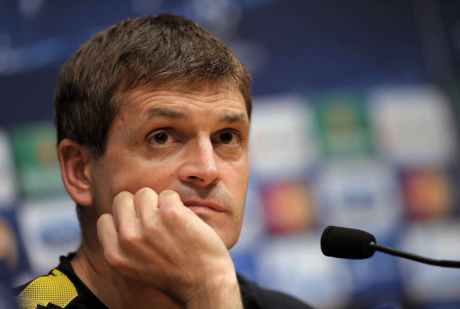 El técnico del Barça, Tito Vilanova.