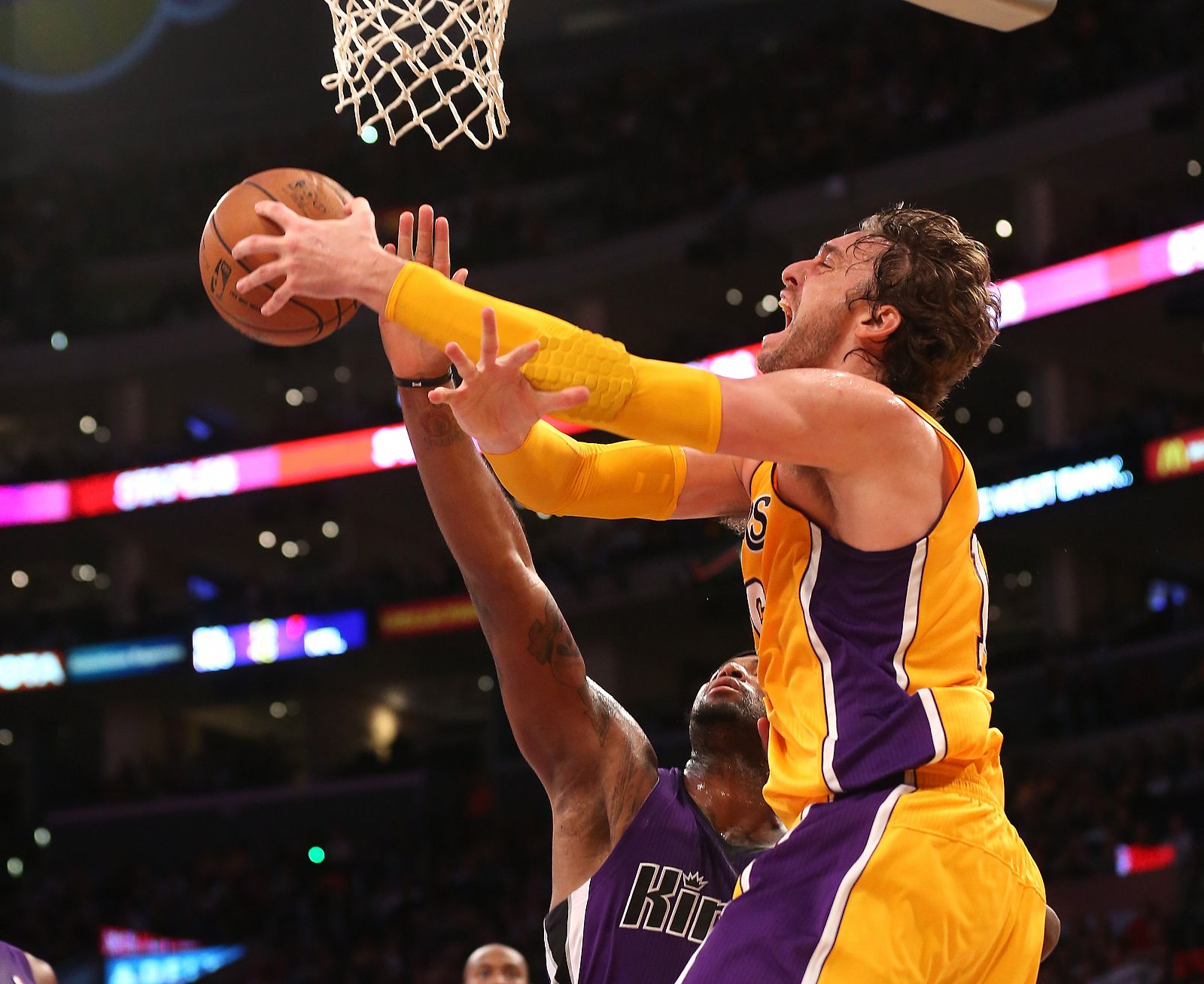 Pau Gasol, de Los Angeles Lakers.