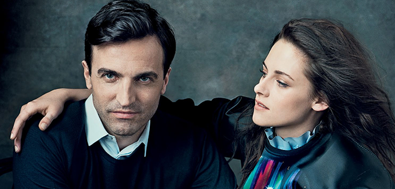 Nicolas Ghesquière y Kristen Stwart