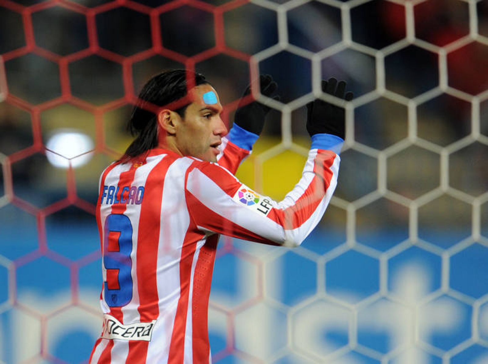 Falcao, delantero del Atlético de Madrid 