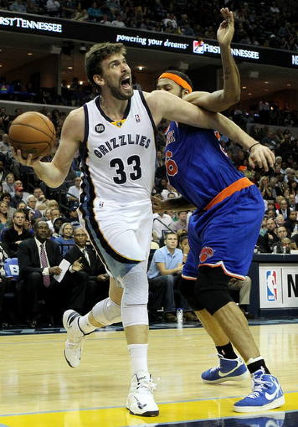 Marc Gasol (i) ha vuelto a ser el mejor de su equipo, los Memphis Grizzlies.