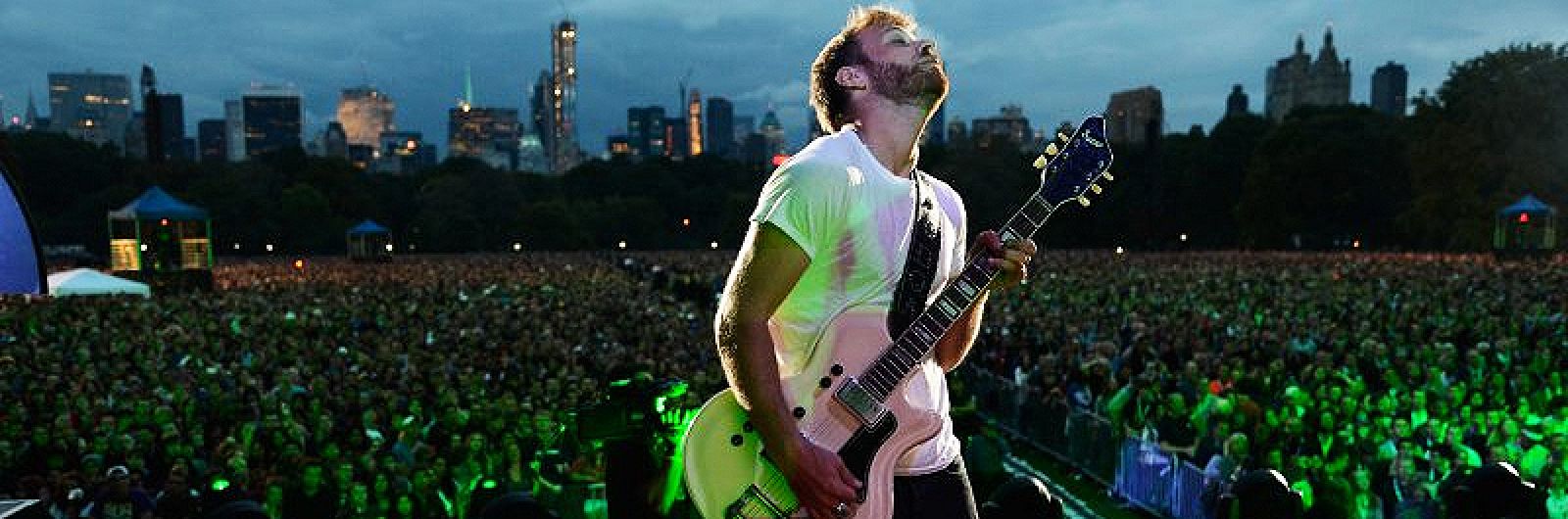 Dan Auerback durante un concierto de The Black Keys