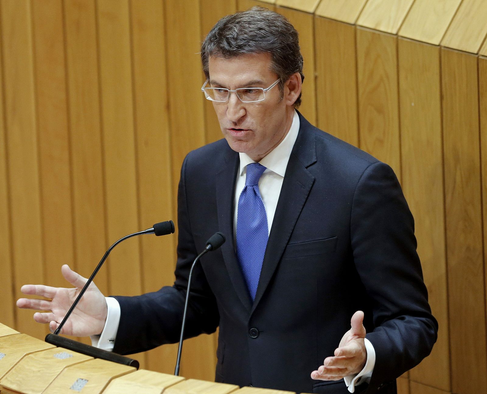 Debate de investidura de Feijóo en el Parlamento de Galicia