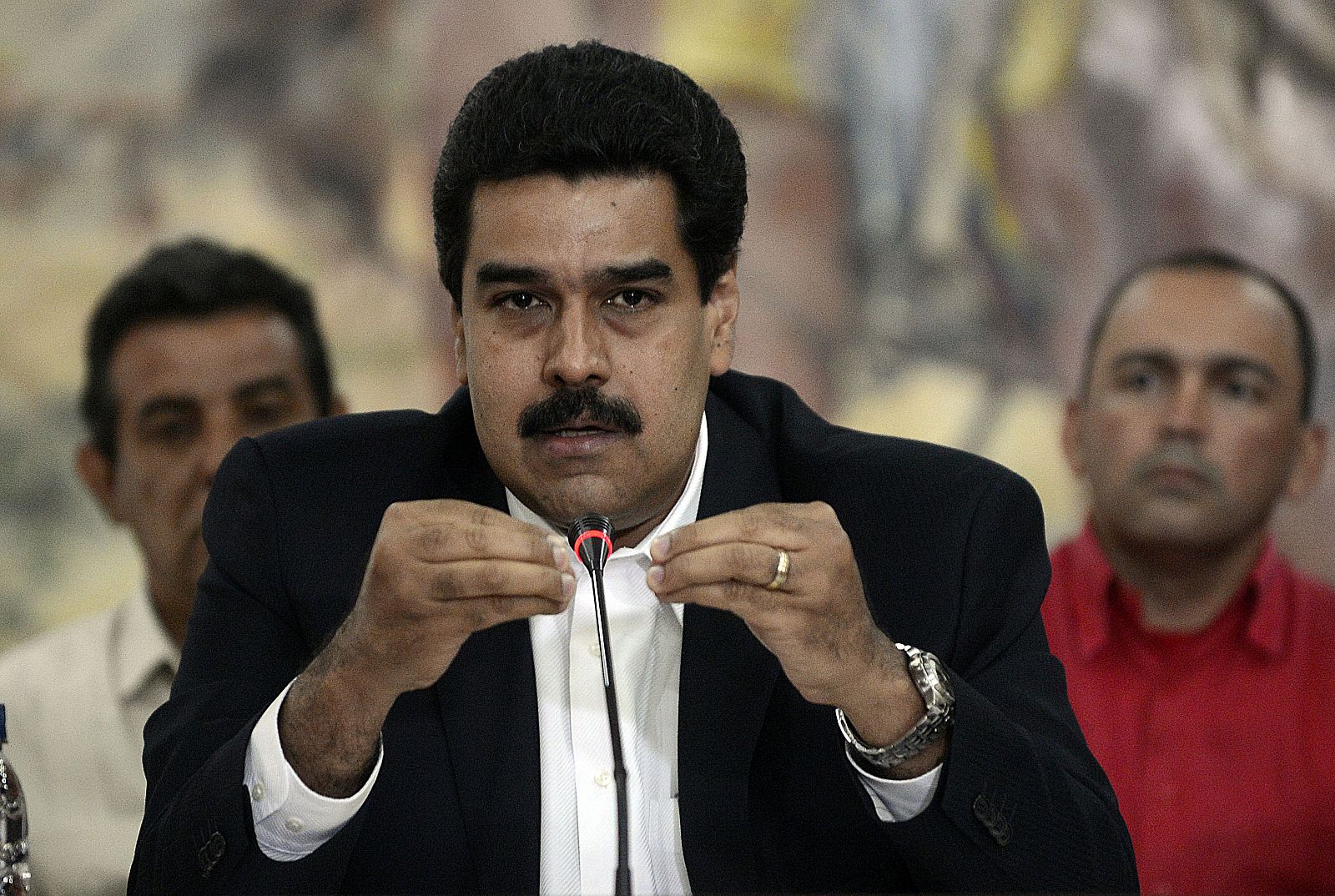 NICOLÁS MADURO, VICEPRESIDENTE DE VENEZUELA